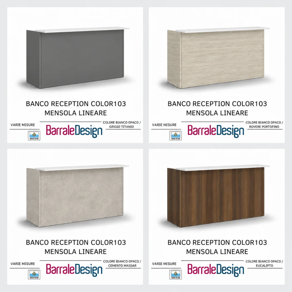 Banco Reception COLOR 103 - immagine 14