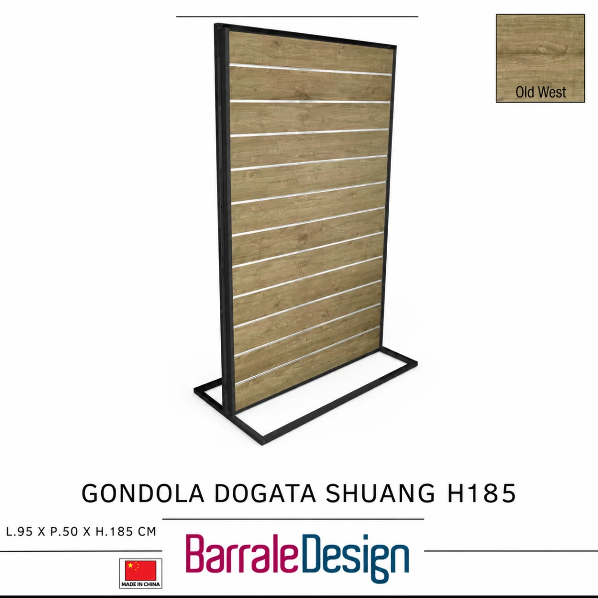 Gondola Dogata SHUANG 95x185h - immagine 14