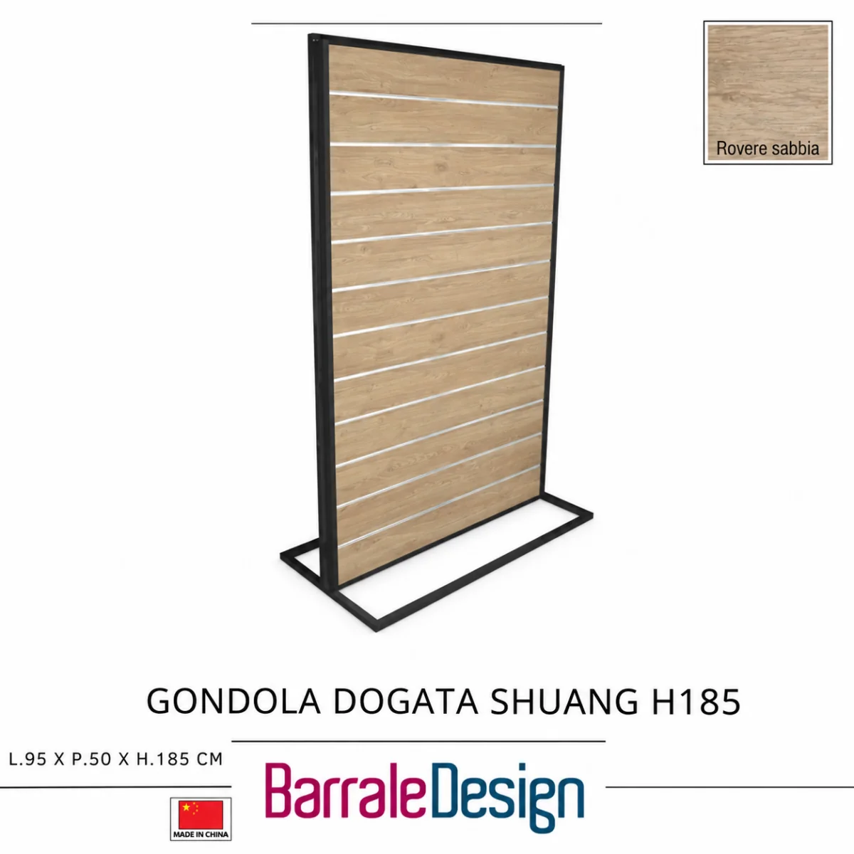 Gondola Dogata SHUANG 95x185h - immagine 13
