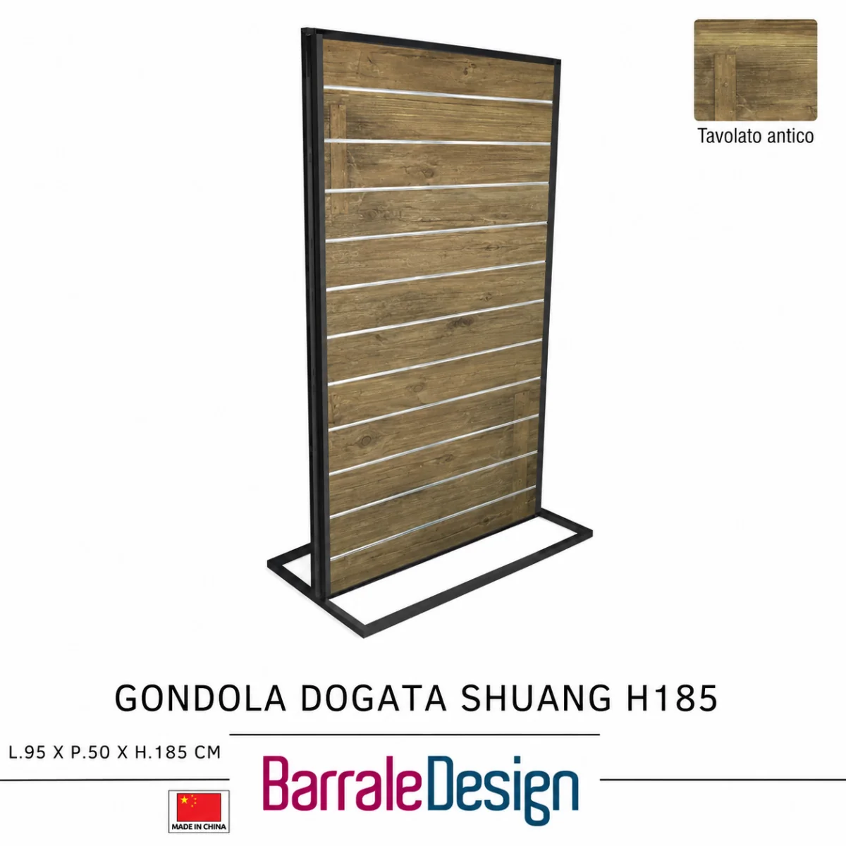 Gondola Dogata SHUANG 95x185h - immagine 9