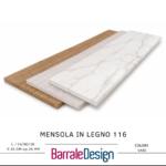 Mensola in Legno 116