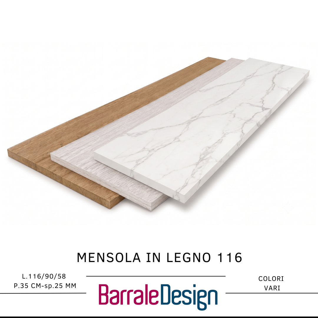 116 Mensola in Legno 116 - immagine 1