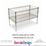Cesta Rialzata con Profondità 50 cm
