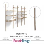 Montante Sistema ATELIER GOLD