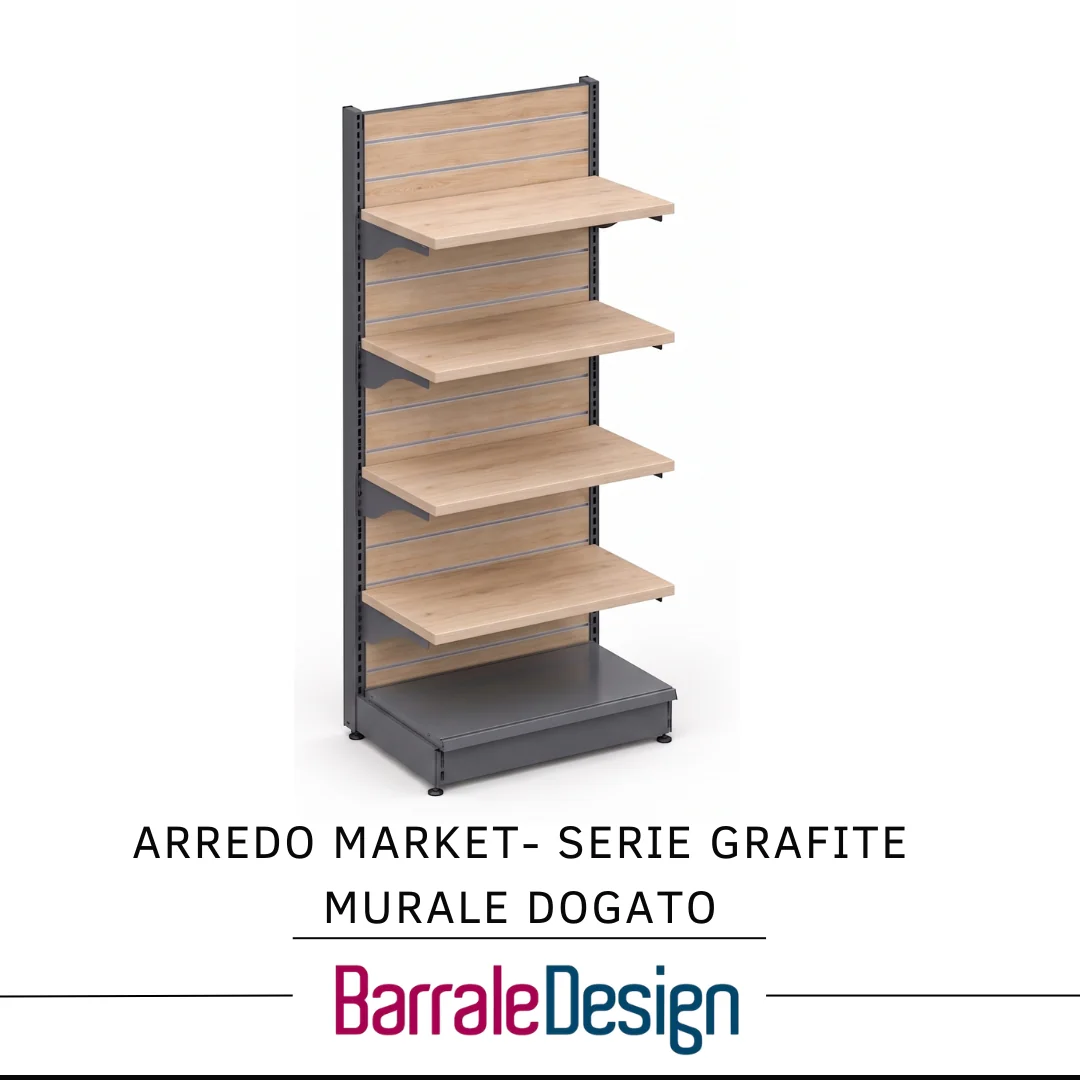 Arredo Market- Serie Grafite MURALE DOGATO - immagine 2