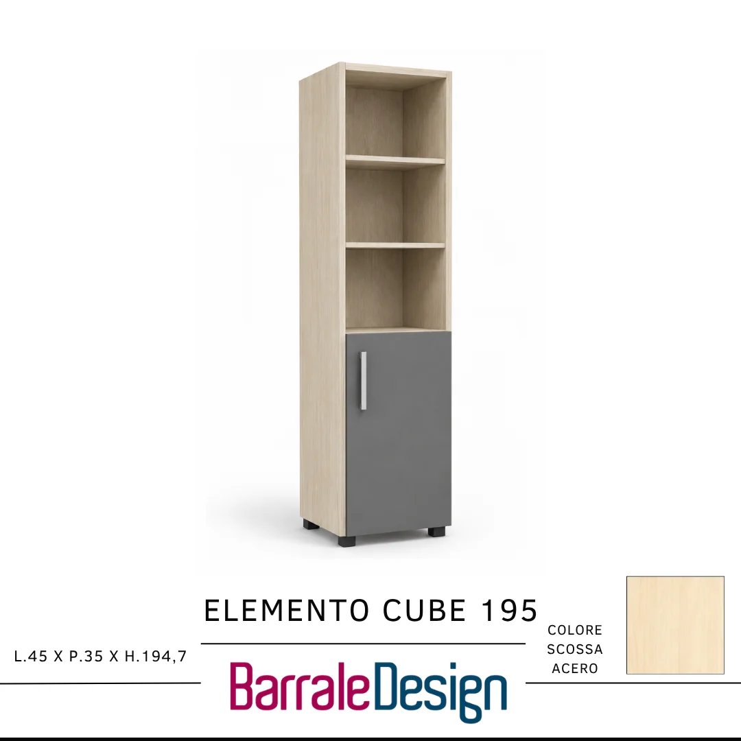 ELEMENTO CUBE 195-Libreria Espositore - immagine 5
