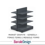 Arredo Market- Serie Grafite GONDOLA FERRO