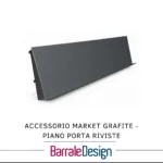 Accessorio Market Grafite - PIANO PORTA RIVISTE