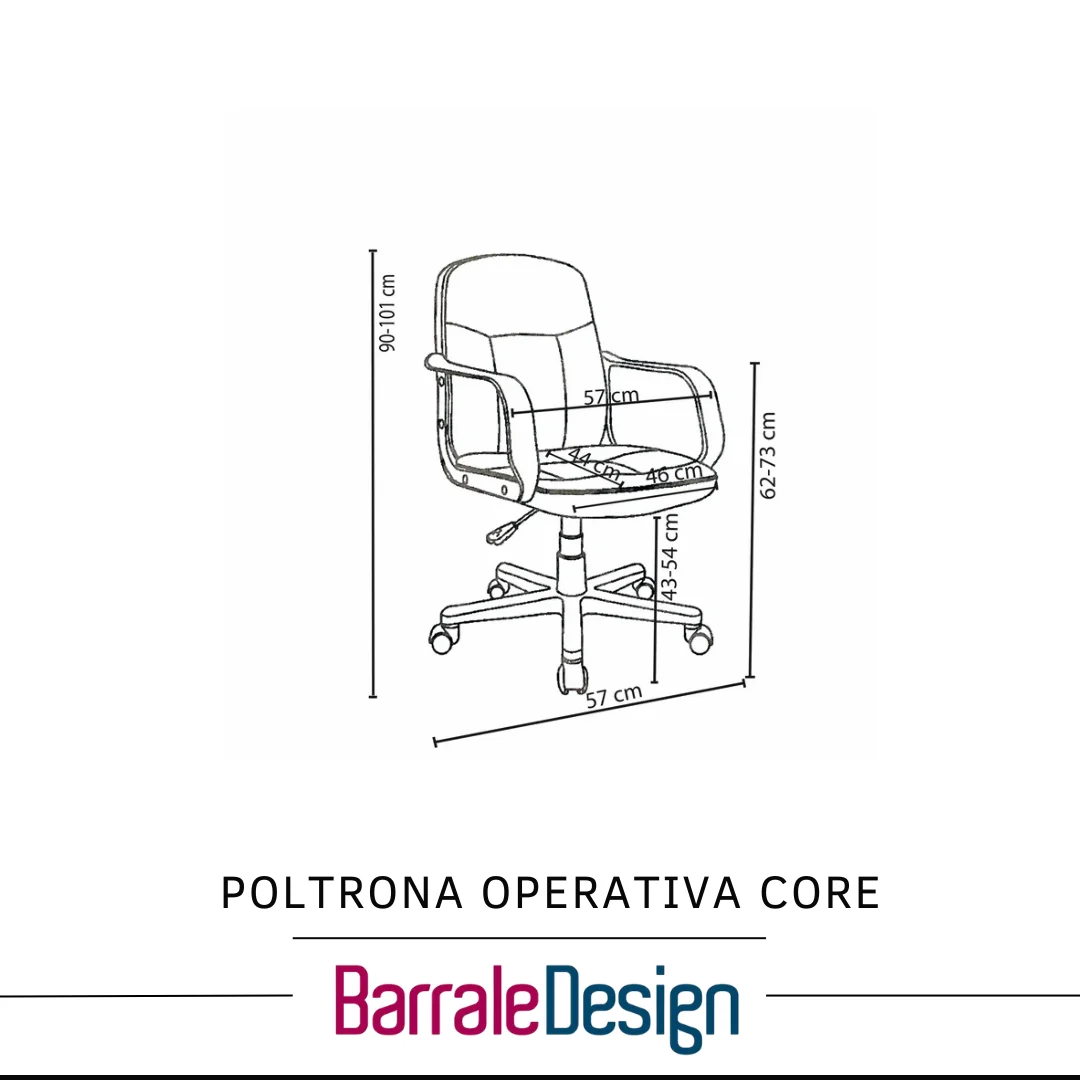 Poltrona Operativa CORE - immagine 6