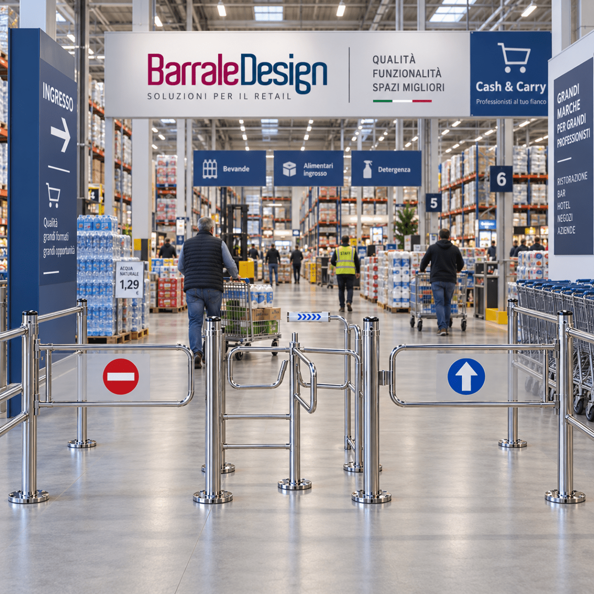 TRANSENNERIA SUPERMERCATO - immagine 6