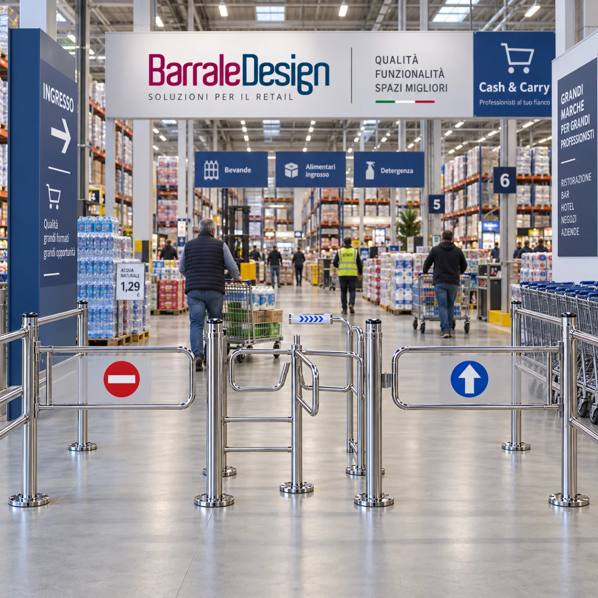 TRANSENNERIA SUPERMERCATO - immagine 5