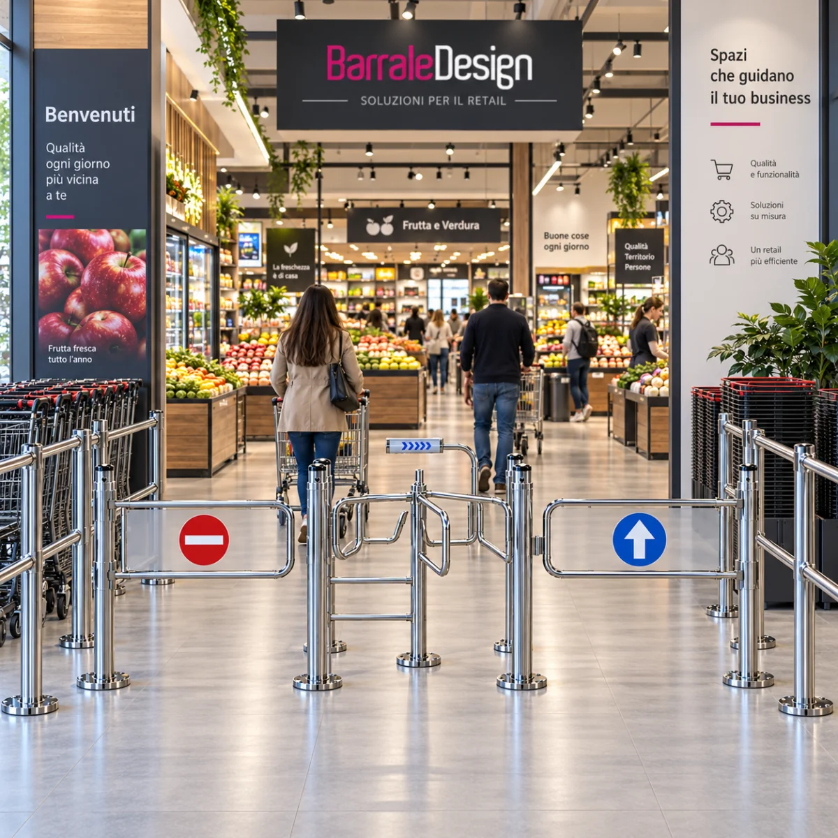 TRANSENNERIA SUPERMERCATO - immagine 3