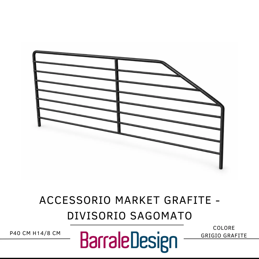 Accessorio Market Grafite - DIVISORIO SAGOMATO - immagine 2