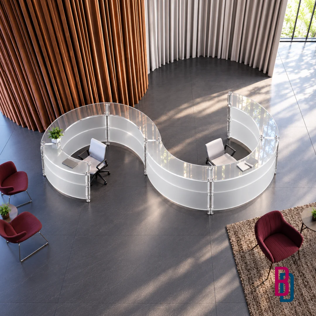 Desk PLEXI ONDA - immagine 5