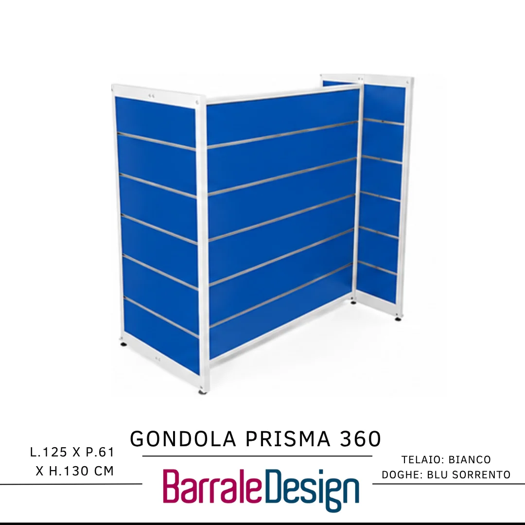Gondola PRISMA 360 &ndash; Espositore Centrale Dogato a 4 Lati - immagine 15