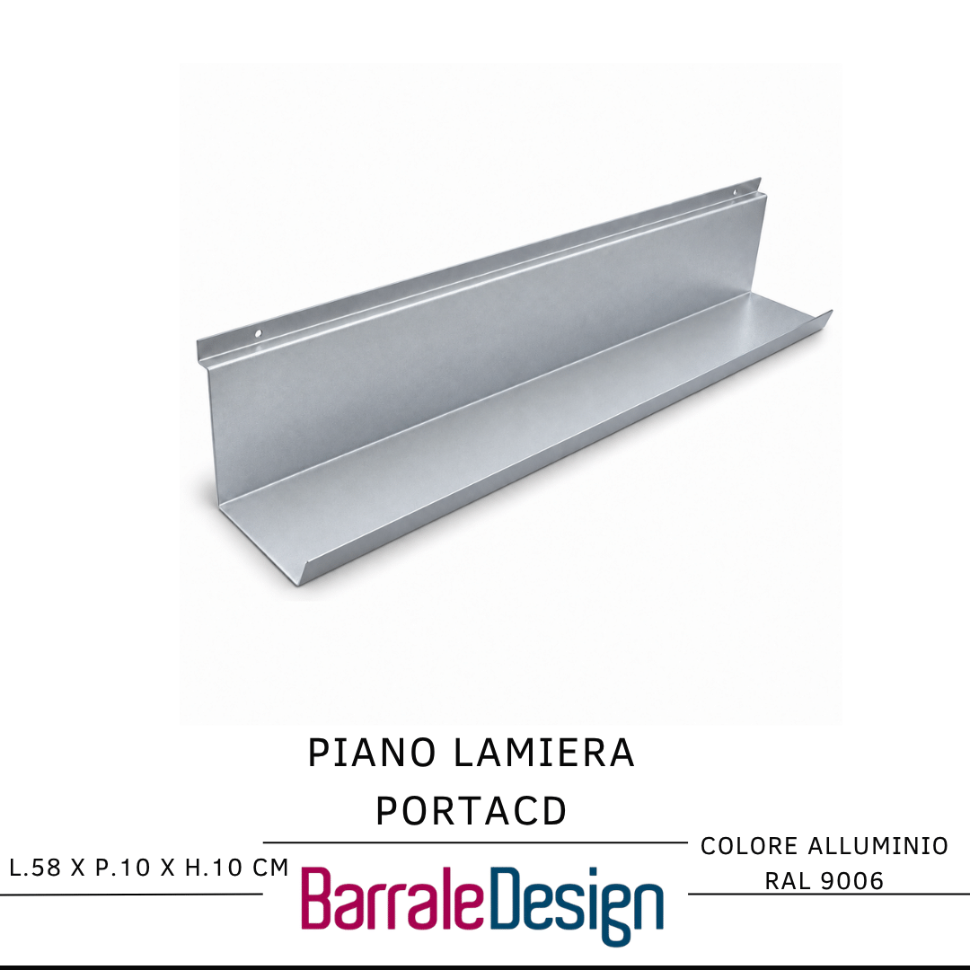 PIANO LAMIERA 2 Piano in Lamiera porta CD SISTEMA DOGATO - immagine 1