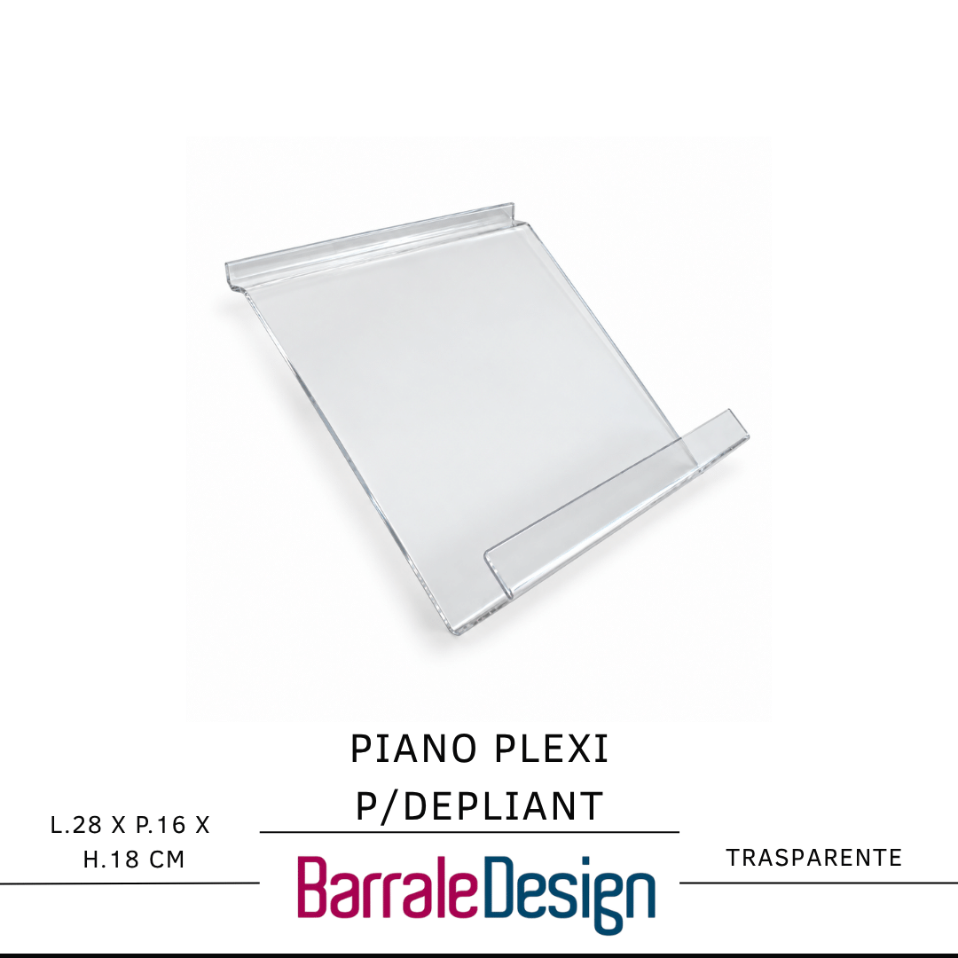 PIANO PLEXI P_DEPLIANT Piano Plexi Porta Depliant SISTEMA DOGATO - immagine 1