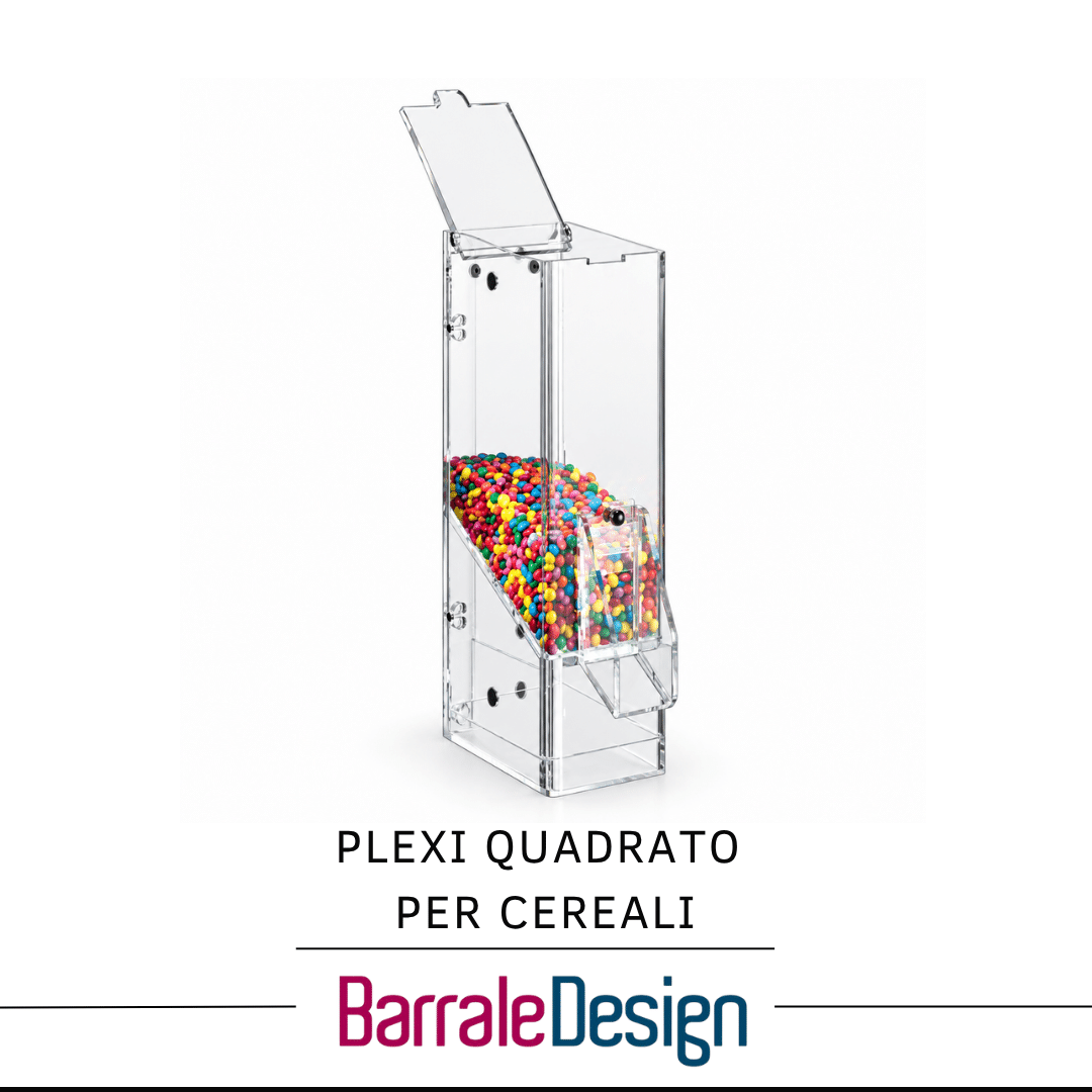 PLEXI quadrato per cereali PLEXI Quadrato 2 - immagine 1