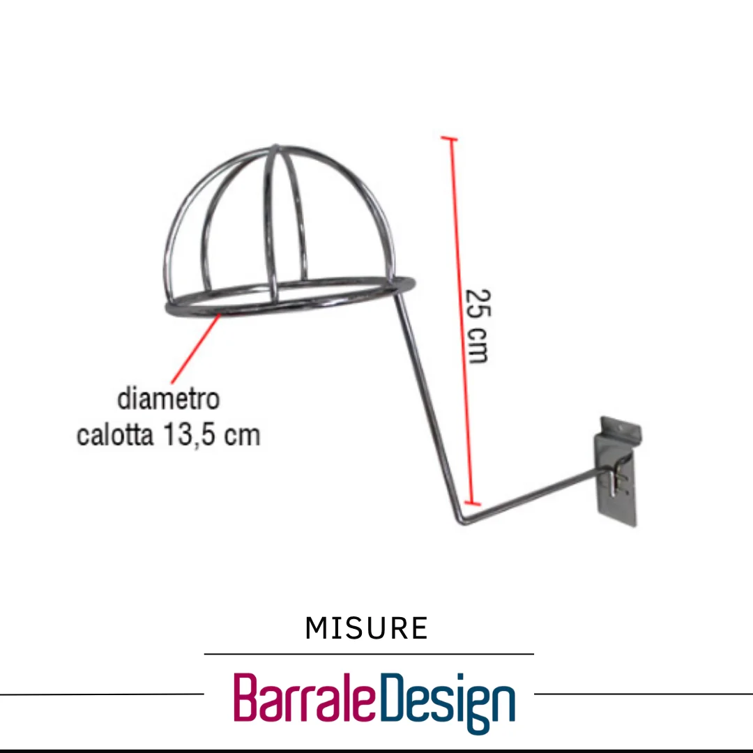 Staffa Porta Cappello e Porta Casco SISTEMA DOGATO - immagine 2