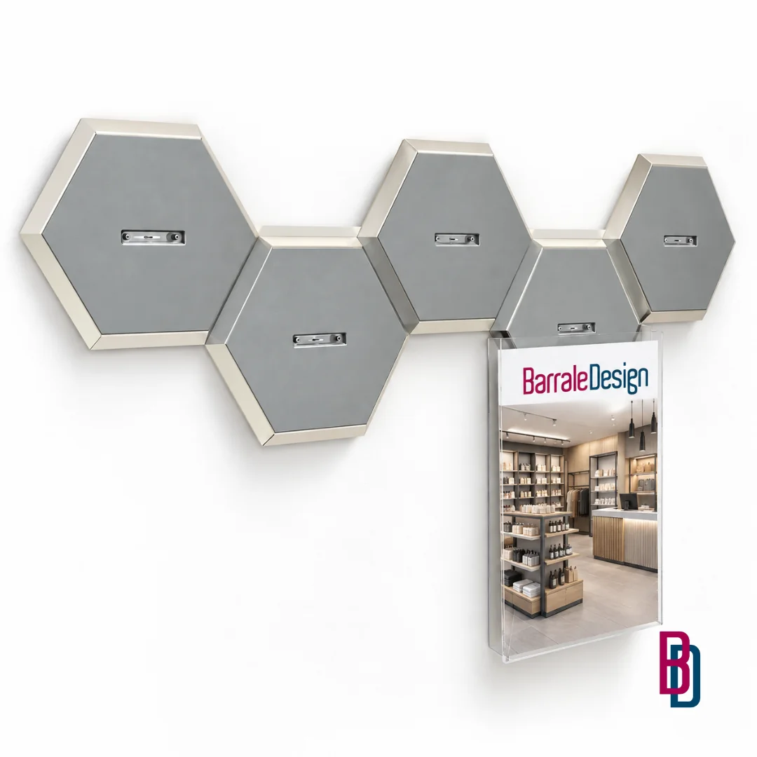 Porta Comunicazioni A4 Plexi SISTEMA DOGATO - immagine 2