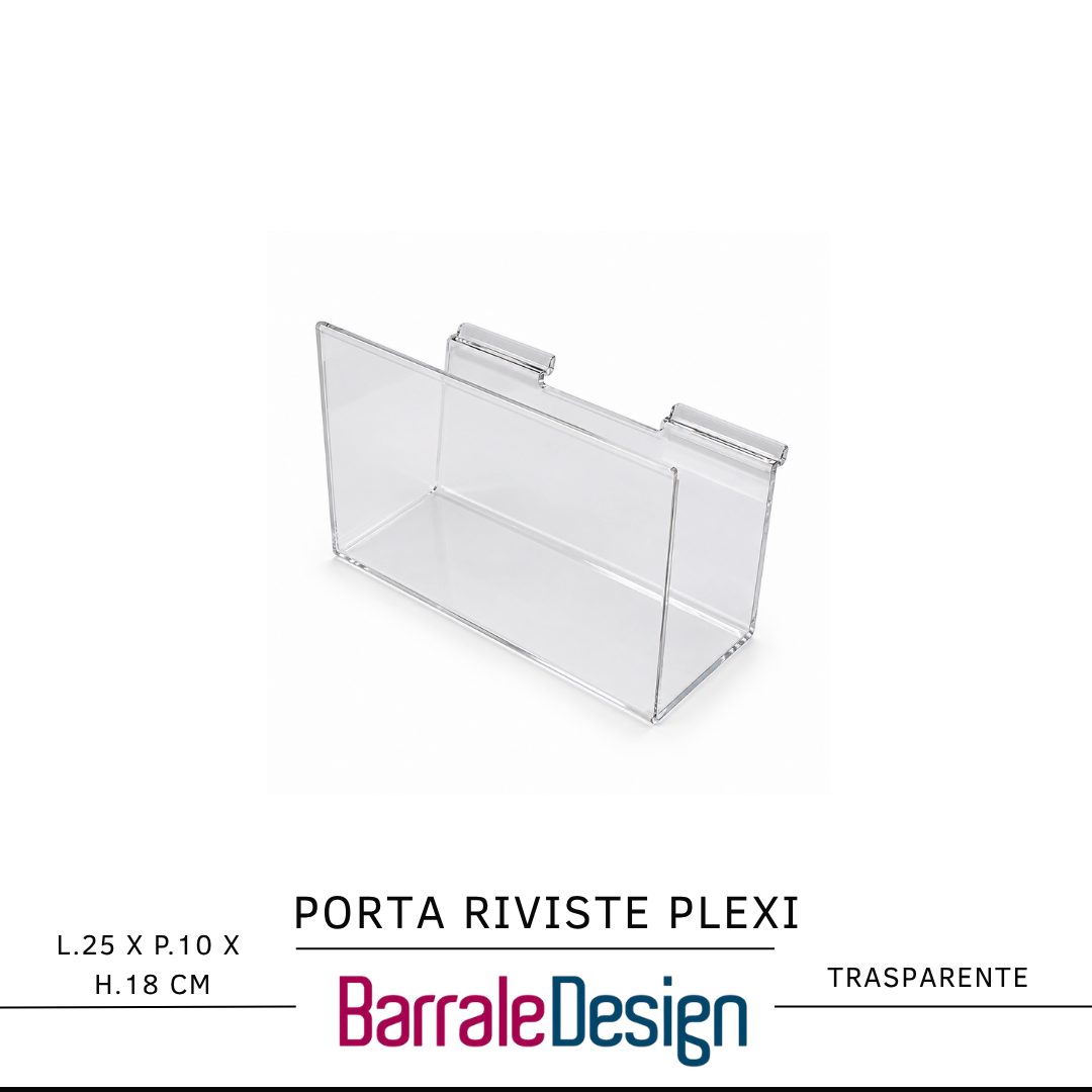 PORTA RIVISTE PLEXI Porta Riviste Plexi SISTEMA DOGATO - immagine 1