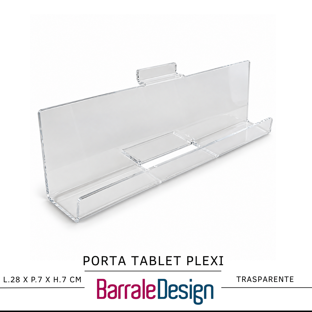 PORTA TABLET PLEXI Porta Tablet Plexi SISTEMA DOGATO - immagine 1