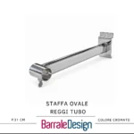 Staffa Ovale Reggi Tubo per SISTEMA DOGATO