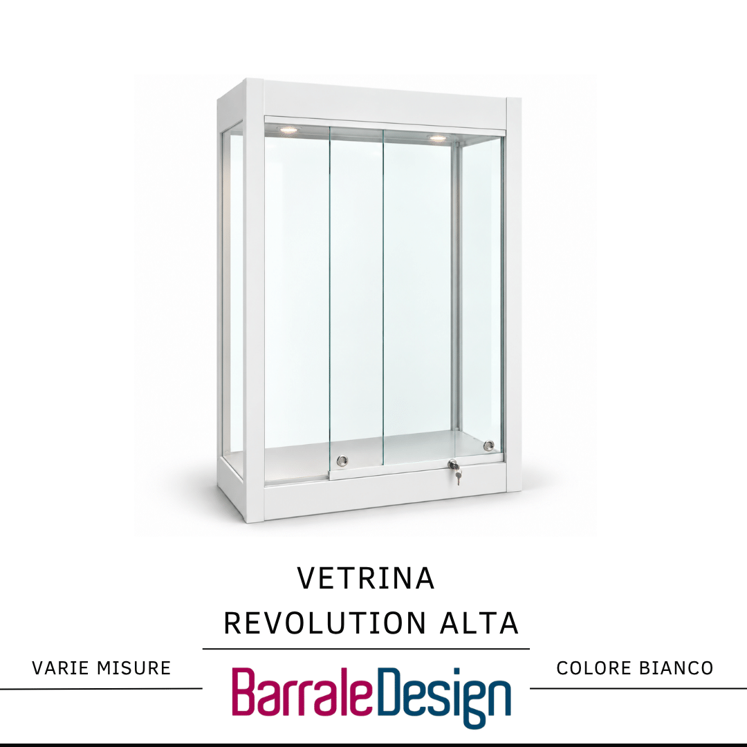 VETRINA REVOLUTION ALTA_ Vetrina Revolution Alta SISTEMA DOGATO - immagine 1