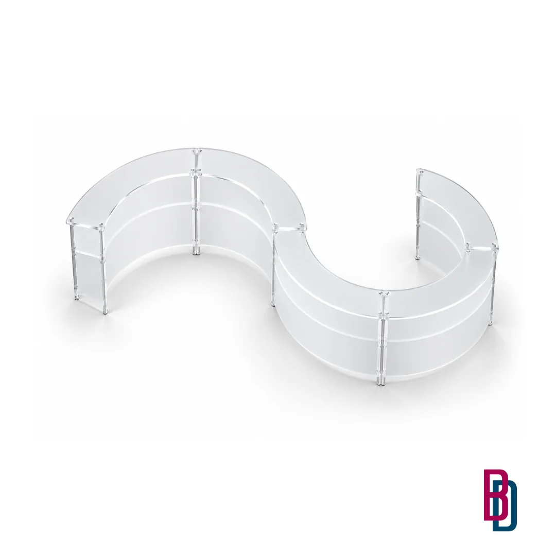 Desk PLEXI ONDA - immagine 3