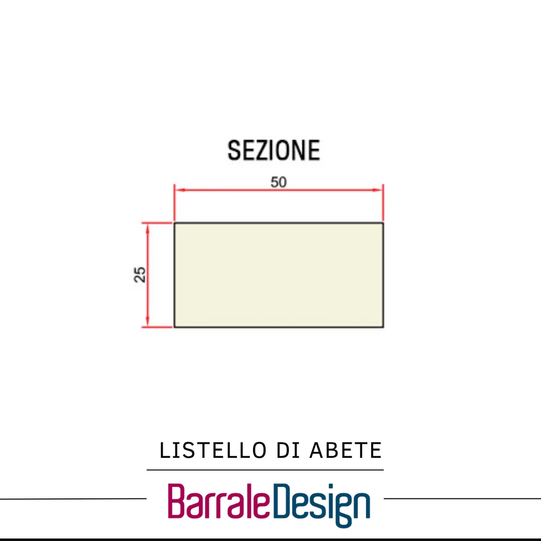 Listello Di Abete SISTEMA DOGATO - immagine 2