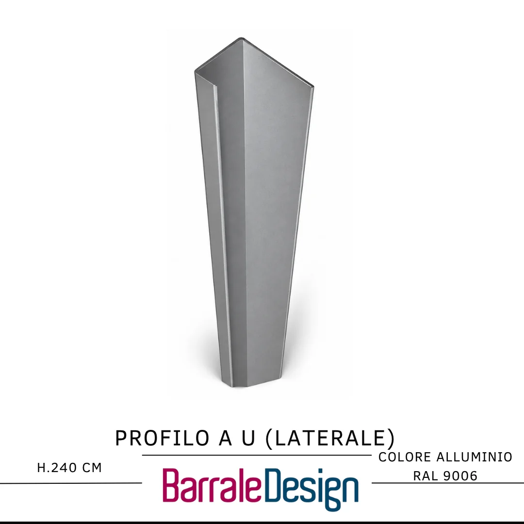 Profilo A "U" Laterale SISTEMA DOGATO - immagine 3